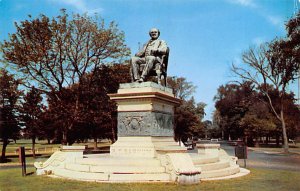 P.T. Barnum Monument Bridgeport, Connecticut USA Circus Unused 