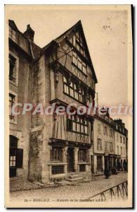 Postcard Morlaix Old house of the Duchesse Anne