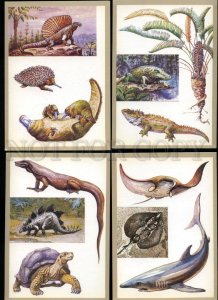 137265 DINOSAUR Protected animals SET of 16 PCs Russian