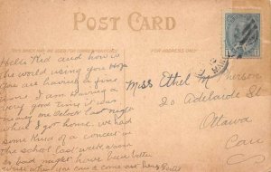 Neepawa Manitoba Canada Hotel Hamilton Vintage Postcard AA84331