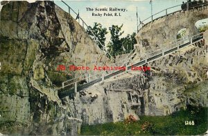 RI, Rocky Point, Rhode Island, Scenic Railway Roller Coaster, Seddon No 1268