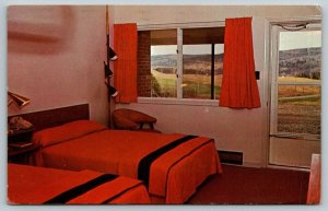 1978  Galaxy Motel  Andover  New Brunswick  Canada  Postcard