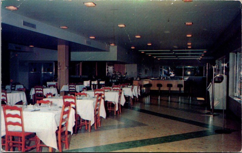 Nu-Joy Restaurant & Lounge, Kentland IN c1967 Vintage Postcard V37