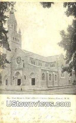 Mary Baker G. Eddy's Church in Concord, New Hampshire