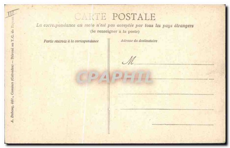 Old Postcard Doll Beuzeville Small Folklore mother