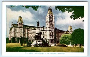 Le Parlement QUEBEC Canada Postcard