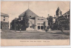 Amusement Hall, State Hospital, Toledo OH