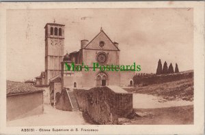 Italy Postcard - Chiesa Superiore Di S.Francesco, Assisi, Umbria RS32264