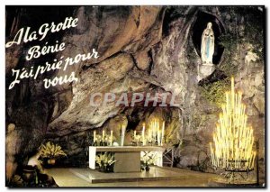 Modern Postcard Lourdes Grotto Miraculous