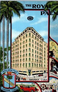 1950s The Royal Palm Hotel Havana Cuba Postcard