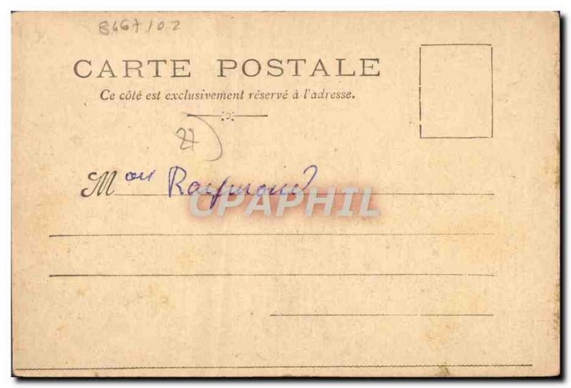 Old Postcard The edges of & # 39Eure