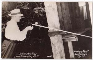 Creeping Ball, Mystery Spot, Santa Cruz CA