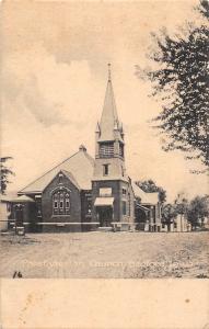 A66/ Bedford Iowa Ia Postcard 1910 Presbyterian Church Building