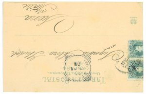 P5252 - ESPAÑA, VIGO??? AEROSTATO MILITAR. BELLISIMA!!!