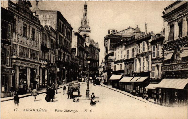 CPA ANGOULEME - Place Marengo (519057)
