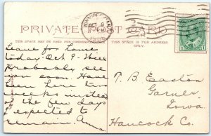 1908 Winnipeg, Manitoba Royal Alexandria Litho Photo Postcard C.S. Co #8 A166