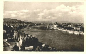Hungary Budapest Latkep Vintage Postcard 03.95