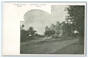 c1905s Soldiers Sailors Home Exterior Grand Island Nebraska NE Unposted Postcard