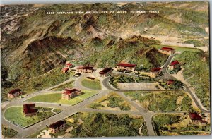 Aerial View College of Mines, El Paso TX c1945 Vintage Postcard D06