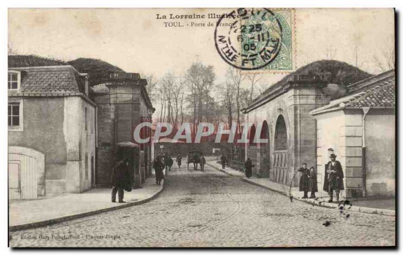 Toul - Porte de France - Old Postcard