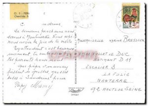 Modern Postcard Farm in the & # 39Ain Hens