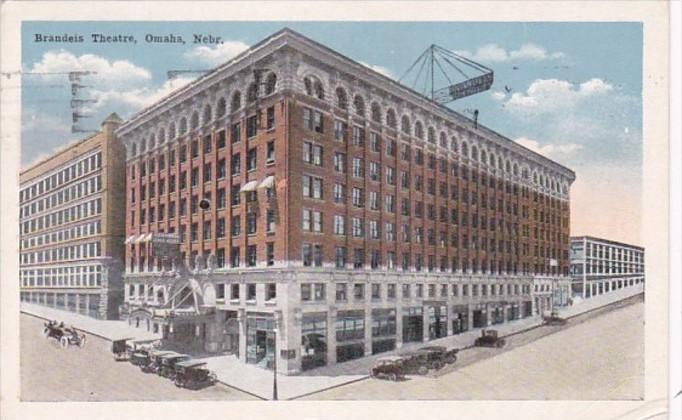 Omaha Omaha Brandels Theatre 1918