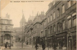 CPA BESANCON - Maison Victor Hugo et Rue St-Jean (131231)