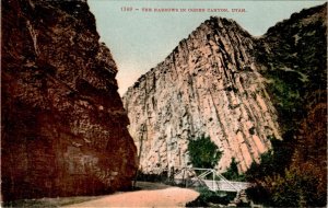 Narrows, Ogden Canyon, Utah, United States, San Francisco Postcard