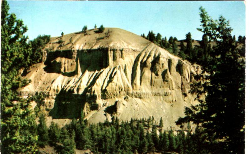 Haynes 51 SERIES #058, Yellowstone Canyon Wall ,Yellowstone National Park