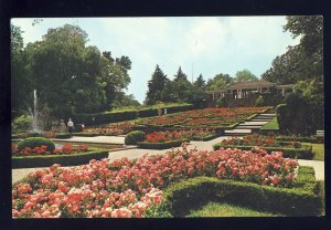 Fort Worth, Texas/TX Postcard, Famous Botanical Gardens, University Drive