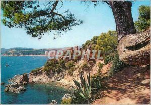 Postcard Modern Lloret de Mar, Costa Brava Way Cala Tronsa