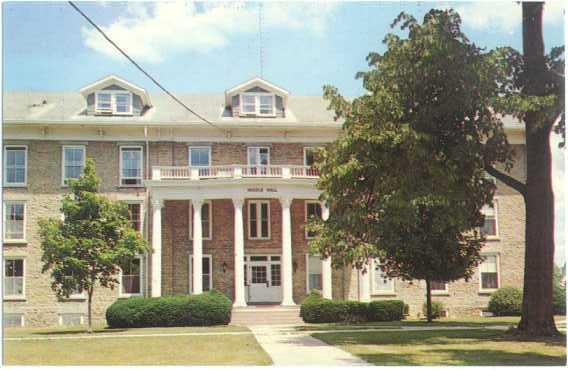 Middle Hall Administration Bldg Ripon College Ripon WV