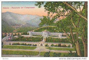 Panorama Del Camposanto, Genova (Liguria), Italy, 1900-1910s