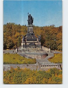 Postcard Niederwalddenkmal, Rüdesheim am Rhein, Germany