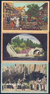 Twelve (12) different 1940's (or earlier) postcards UNUSED