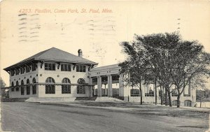 St. Paul Minnesota 1911 Postcard Pavilion Como Park
