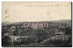 Old Postcard Valencia Panoramic