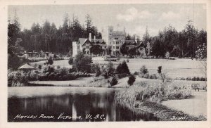 VICTORIA BRITISH COLUMBIA CANADA~HATLEY PARK~BULMAN BROS. PHOTO POSTCARD