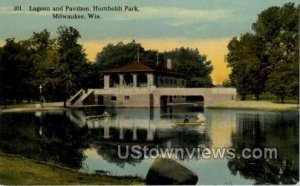 Lagoon And Pavilion - MIlwaukee, Wisconsin WI  