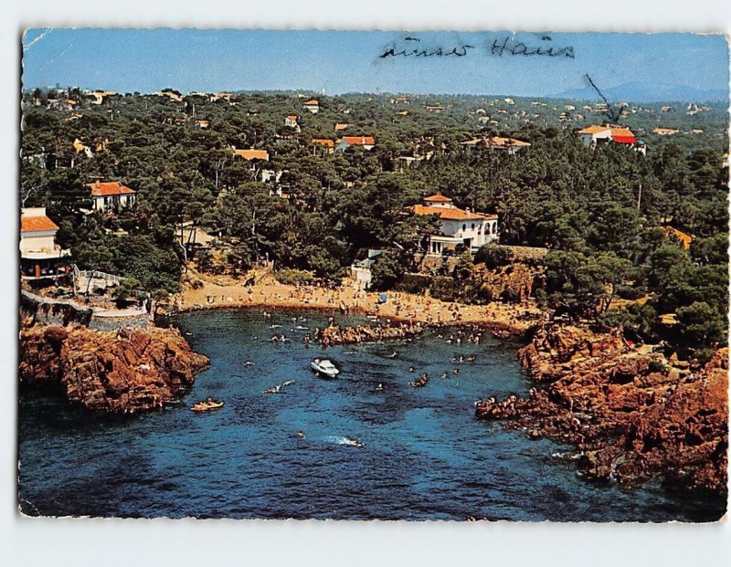 Postcard La crique de Santa-Lucia, Saint-Raphaël, France