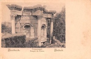 Temple de Venus Baalbek, Syria , Syrie Turquie, Postale, Universelle, Carte U...