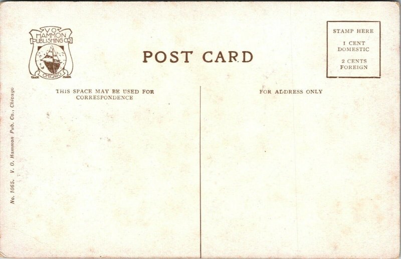 Vtg 1908 US Post Office Building in St Louis Missouri MO Antique Unused Postcard