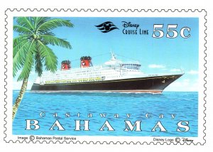 Disney Cruise Line Ship Stamp,Bahamas