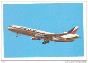 Philippine Airlines, McDonnell Douglas DC-10-30, Airplane, 1974