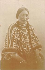 E13/ Native American Indian Postcard c1940s Blackfeet Montana Ceremony 15