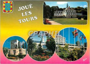 Postcard Modern Joue les Tours (Indre et Loire) In Touraine Le Chateau de Bea...