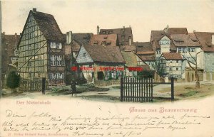 Germany, Gruss aus Braunschweig, Der Nickelnkulk, 1900 PM, Richard Borek