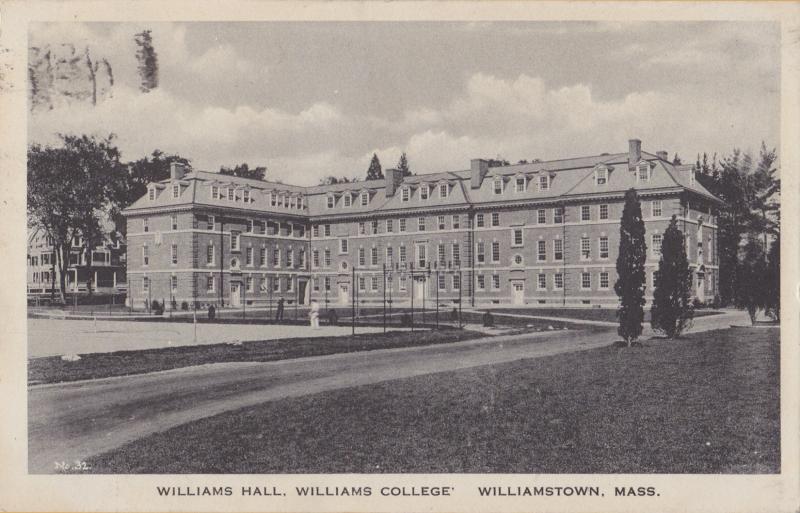 1923 - Williams Hall, Williams College, Williamstown, Mass.