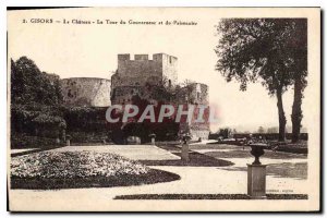 Old Postcard Gisors Chateau the Governor and the Prisoner