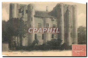 Old Postcard Niort Chateau